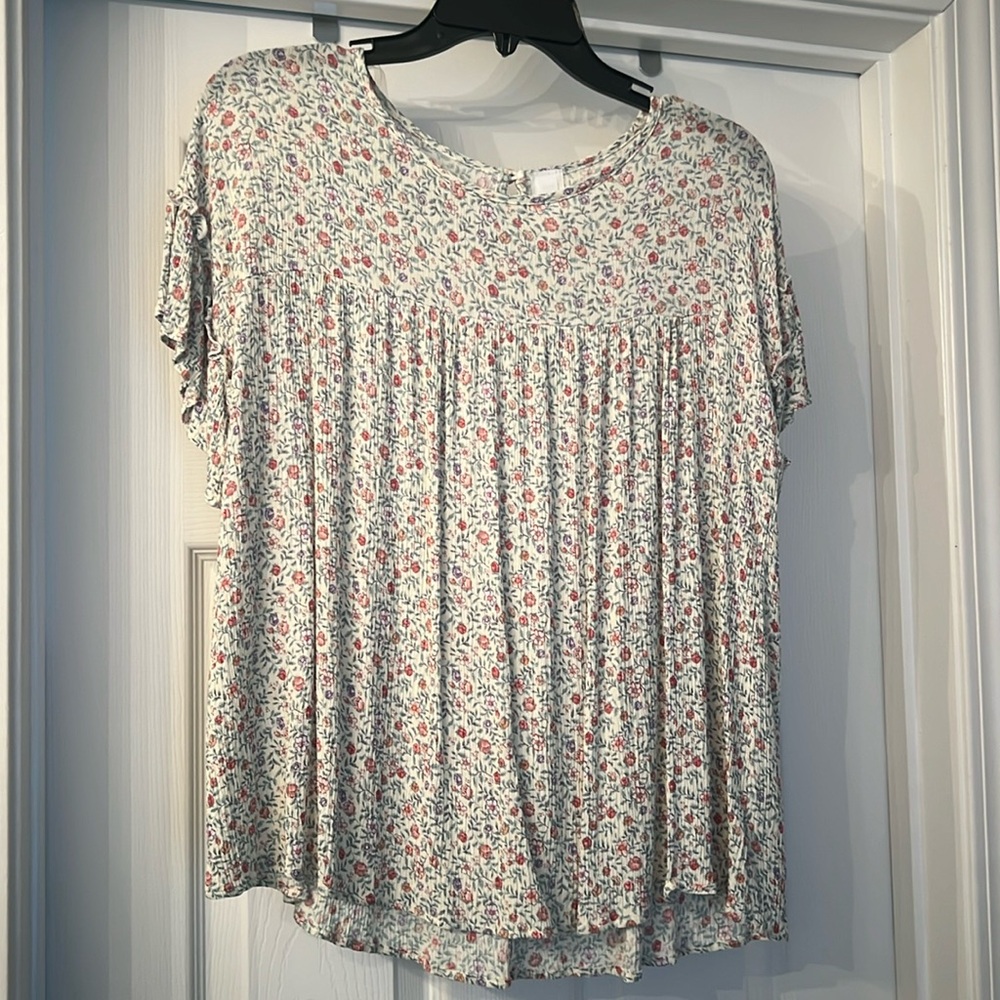 Flower print.